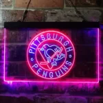 Pittsburgh Penguins Neon Sign Pens Hockey Logo 1