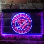 Pittsburgh Penguins Neon Sign Pens Hockey Logo 1