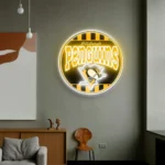 Pittsburgh Penguins Neon Sign Retro Acrylic 1