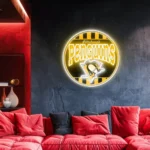Pittsburgh Penguins Neon Sign Retro Acrylic 1