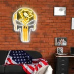 Pittsburgh Penguins Neon Sign The Punisher 1