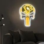 Pittsburgh Penguins Neon Sign The Punisher 1