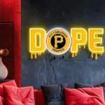 Pittsburgh Pirates Neon Sign Dripping Dope 1