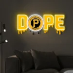 Pittsburgh Pirates Neon Sign Dripping Dope 1