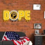 Pittsburgh Pirates Neon Sign Dripping Dope 1