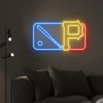 Pittsburgh Pirates Neon Sign Mlb Logo 1