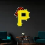 Pittsburgh Pirates Neon Sign Pirate P 1
