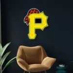 Pittsburgh Pirates Neon Sign Pirate P 1