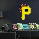 Pittsburgh Pirates Neon Sign Pirate P 1