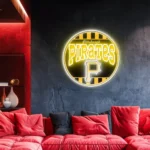 Pittsburgh Pirates Neon Sign Retro Acrylic 1