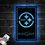 Pittsburgh Steelers Metal Sign Bud Light 1