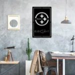 Pittsburgh Steelers Metal Sign Bud Light 1