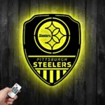 Pittsburgh Steelers Metal Sign Shield Shape 1