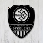 Pittsburgh Steelers Metal Sign Shield Shape 1