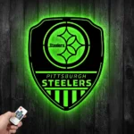 Pittsburgh Steelers Metal Sign Shield Shape 1