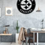 Pittsburgh Steelers Metal Sign Steelers Icon Art 1