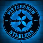 Pittsburgh Steelers Metal Sign Steelers Icon Art 1