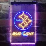 Pittsburgh Steelers Neon Sign Bud Light 1