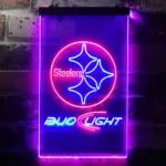 Pittsburgh Steelers Neon Sign Bud Light 1