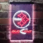 Pittsburgh Steelers Neon Sign Bud Light 1