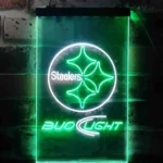 Pittsburgh Steelers Neon Sign Bud Light 1