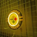Pittsburgh Steelers Neon Sign Pitt Steelers Art 1