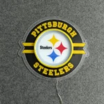 Pittsburgh Steelers Neon Sign Pitt Steelers Art 1