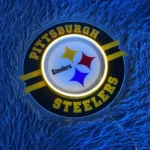 Pittsburgh Steelers Neon Sign Pitt Steelers Art 1