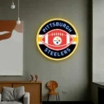 Pittsburgh Steelers Neon Sign Rugby Acrylic 1