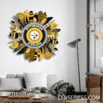 Pittsburgh Steelers Neon Sign Wreath 1