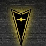Pontiac Metal Sign Logo Car 1
