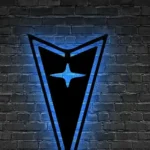 Pontiac Metal Sign Logo Car 1