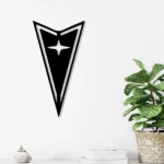 Pontiac Metal Sign Logo Car 1