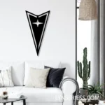 Pontiac Metal Sign Logo Car 1