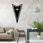 Pontiac Metal Sign Logo Car 1