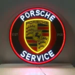 Porsche Neon Sign Super Car 1