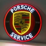 Porsche Neon Sign Super Car 1