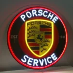 Porsche Neon Sign Super Car 1