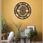 Portland Trail Blazers Metal Sign Custom Nba 1