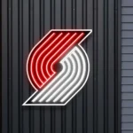 Portland Trail Blazers Neon Sign Blazers Arc Mark 1