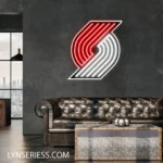 Portland Trail Blazers Neon Sign Blazers Arc Mark 1