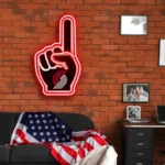 Portland Trail Blazers Neon Sign Nba Foam Finger 1