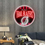 Portland Trail Blazers Neon Sign Vintage Acrylic 1