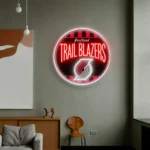 Portland Trail Blazers Neon Sign Vintage Acrylic 1