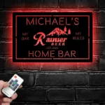 Rainier Metal Sign Custom Club 1