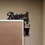 Rainier Metal Sign Tap Handle 1