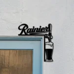 Rainier Metal Sign Tap Handle 1