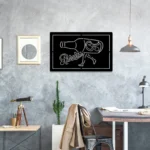 Rainier Metal Sign Walking Bottle 1