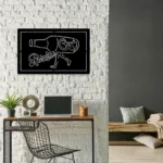 Rainier Metal Sign Walking Bottle 1