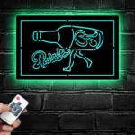 Rainier Metal Sign Walking Bottle 1